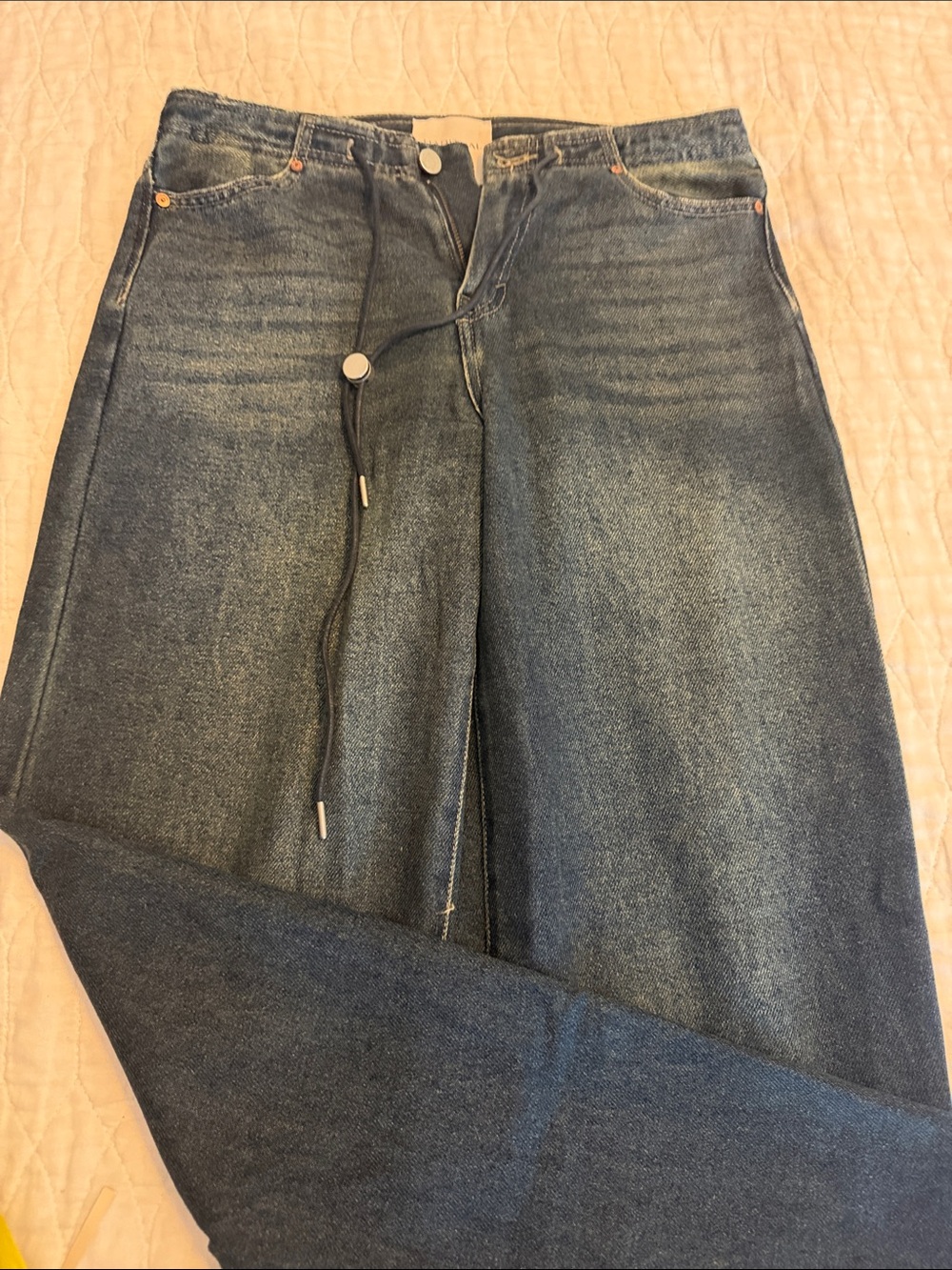 Habitual Blue High-Rise Straight Leg Jeans